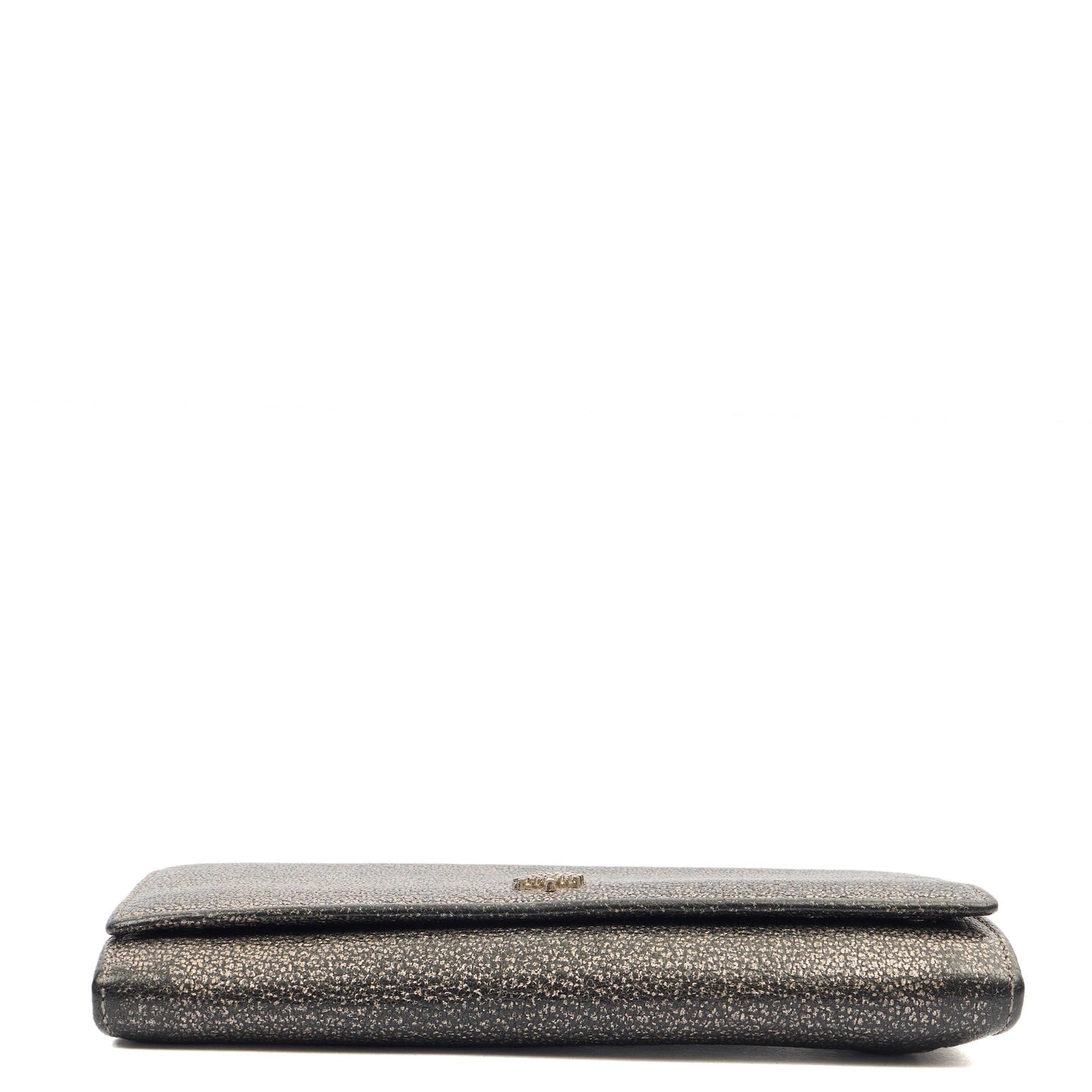 Mulberry Purse Wallet in Metallic, Leather — Top View