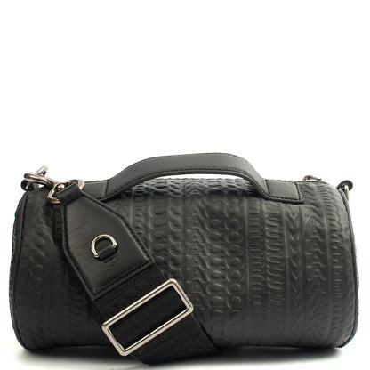 Marc Jacobs Cross Body The Shoulder Bag in tonal black, Leather — Back View