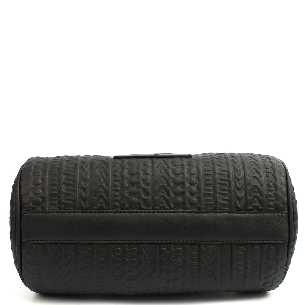 Marc Jacobs Cross Body The Shoulder Bag in tonal black, Leather — Top View