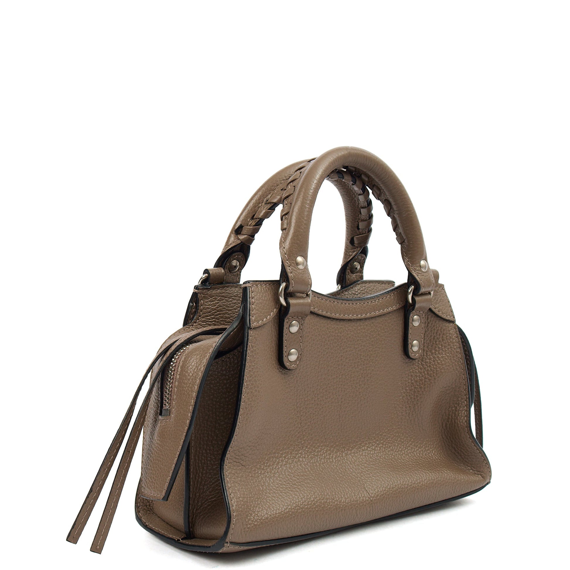 Balenciaga Mini Bag Neo Classic Mini in Brown, Veau (Calfskin) — Alternate View 17