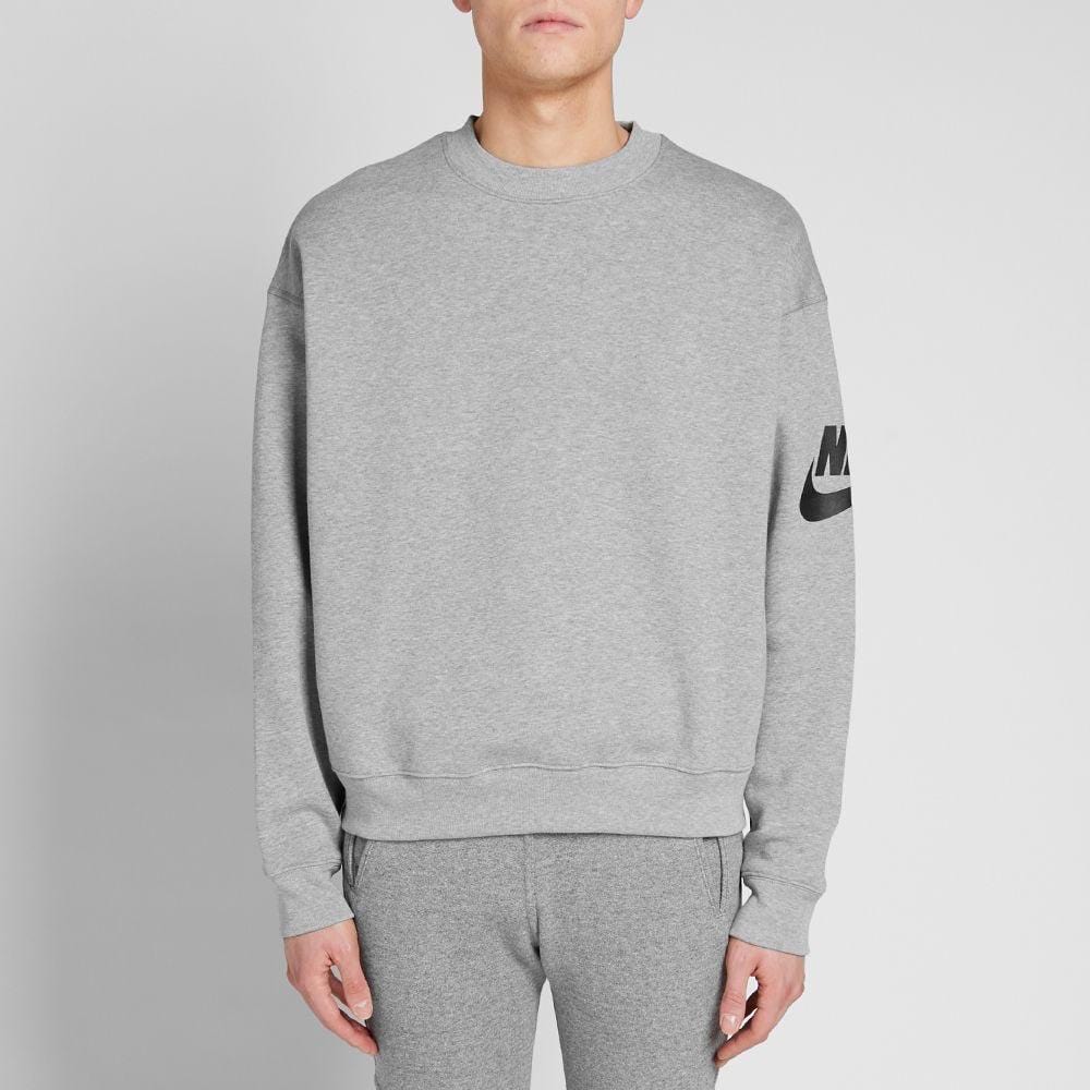 Nike x Fear Of God NRG Crew Dark Grey — XXS — Lifestyle View