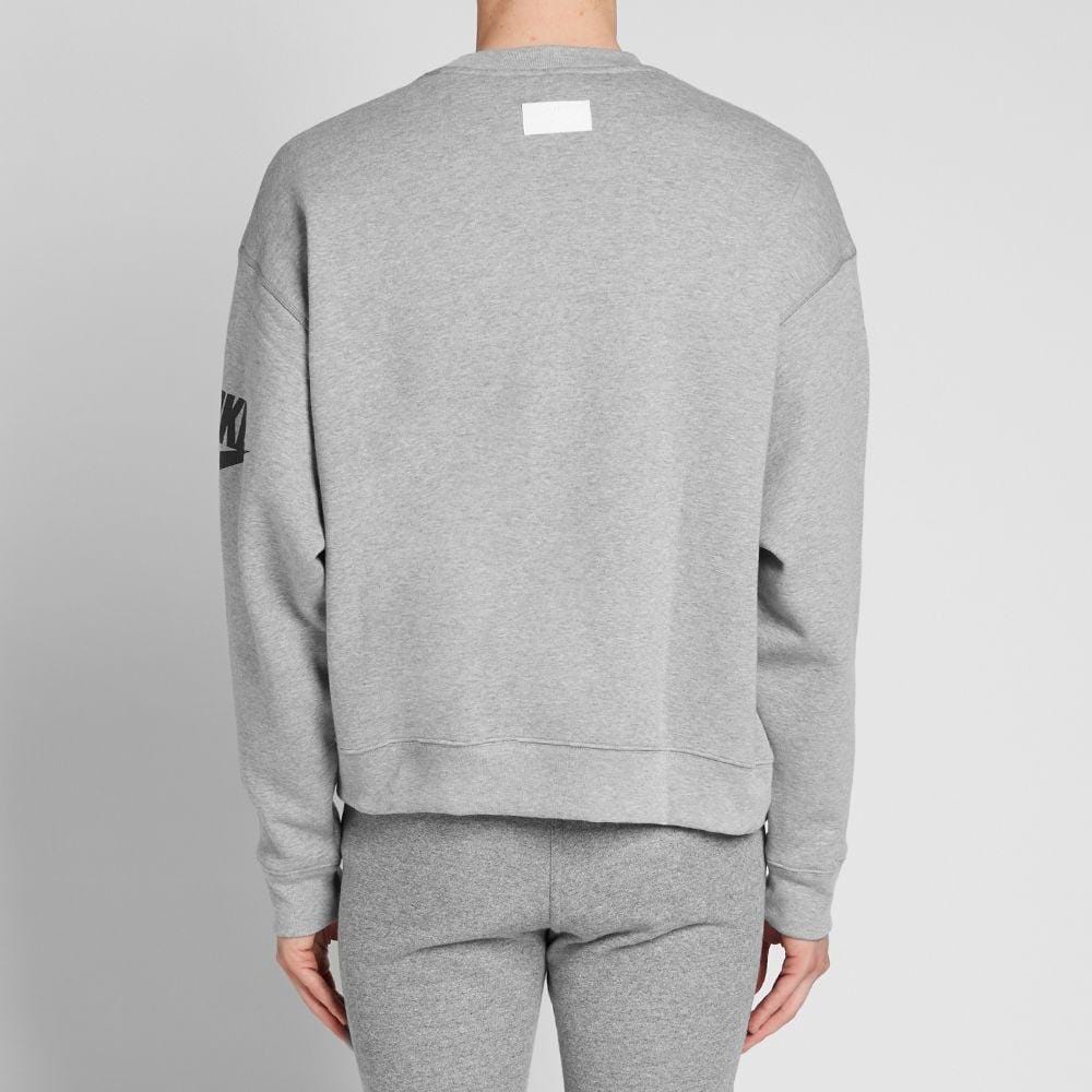Nike x Fear Of God NRG Crew Dark Grey — XXS — Top View