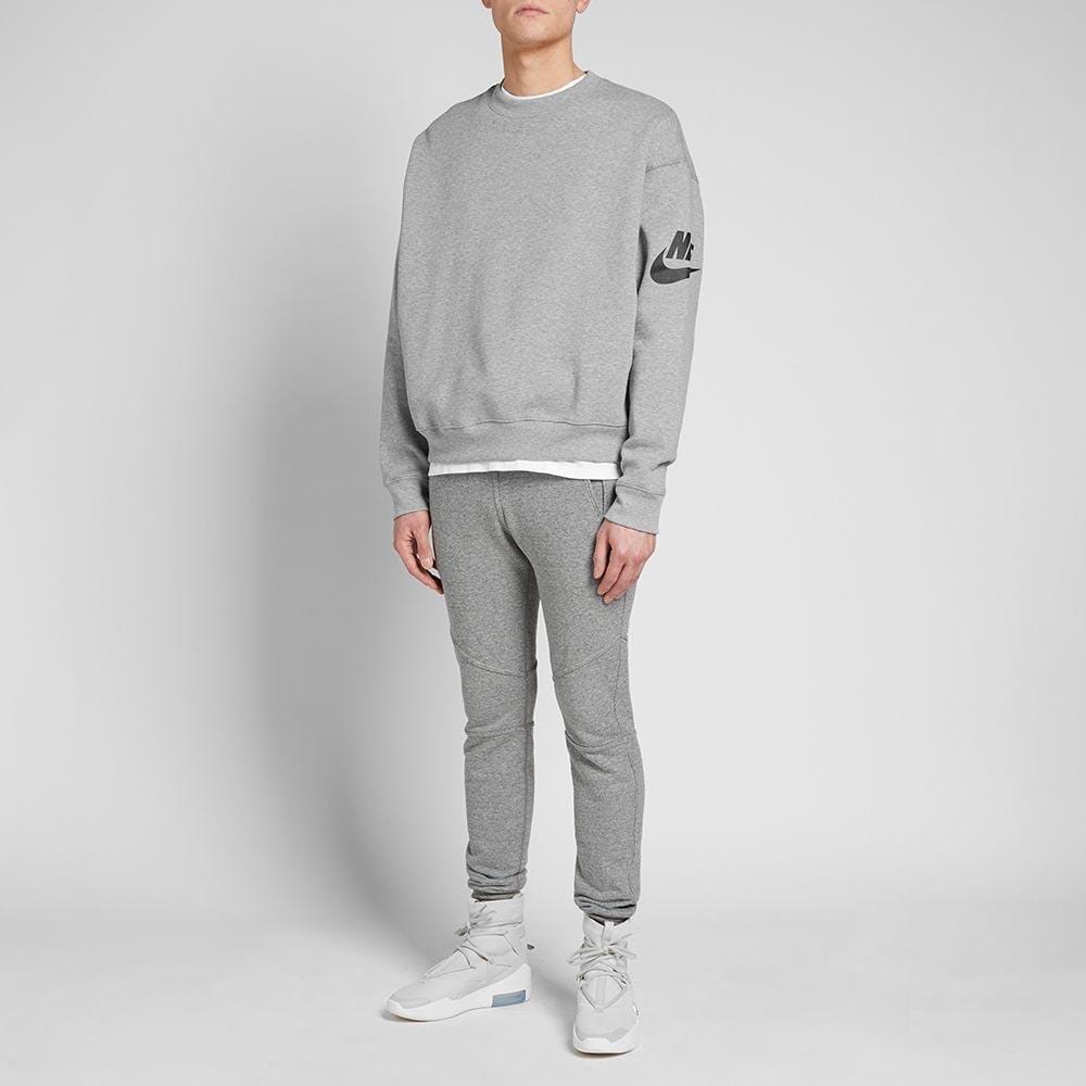 Nike x Fear Of God NRG Crew Dark Grey — XXS — Detail View