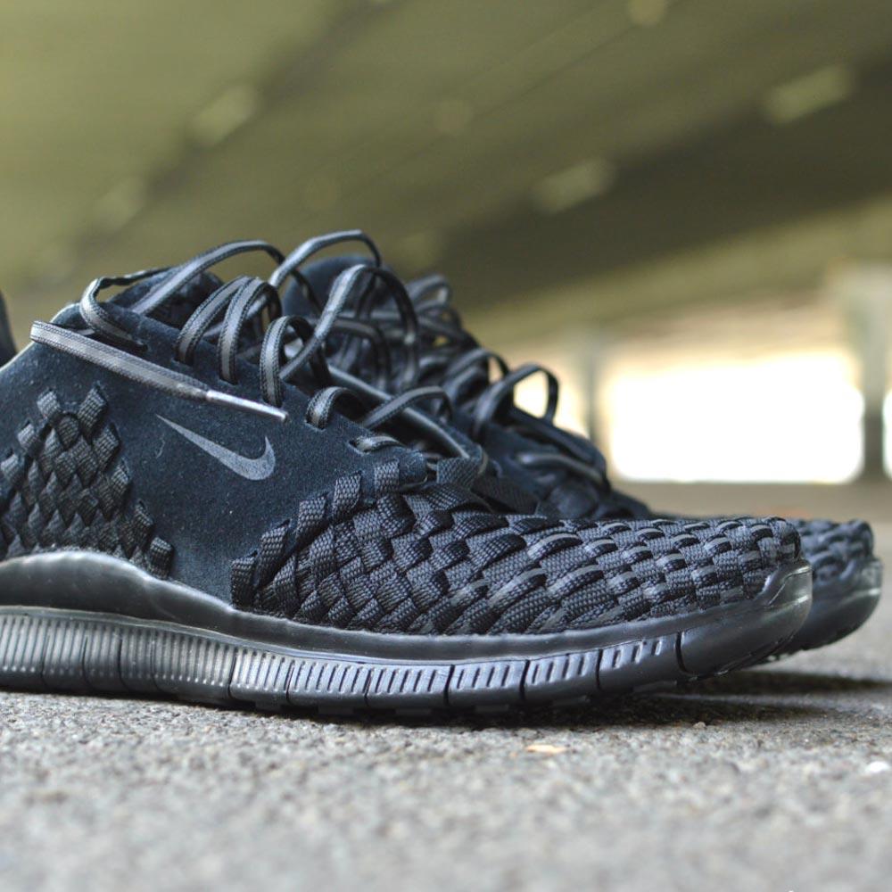 NikeLab Free Inneva Woven II SP Black — UK 3 | EU 35.5 | US 3.5 — Back View