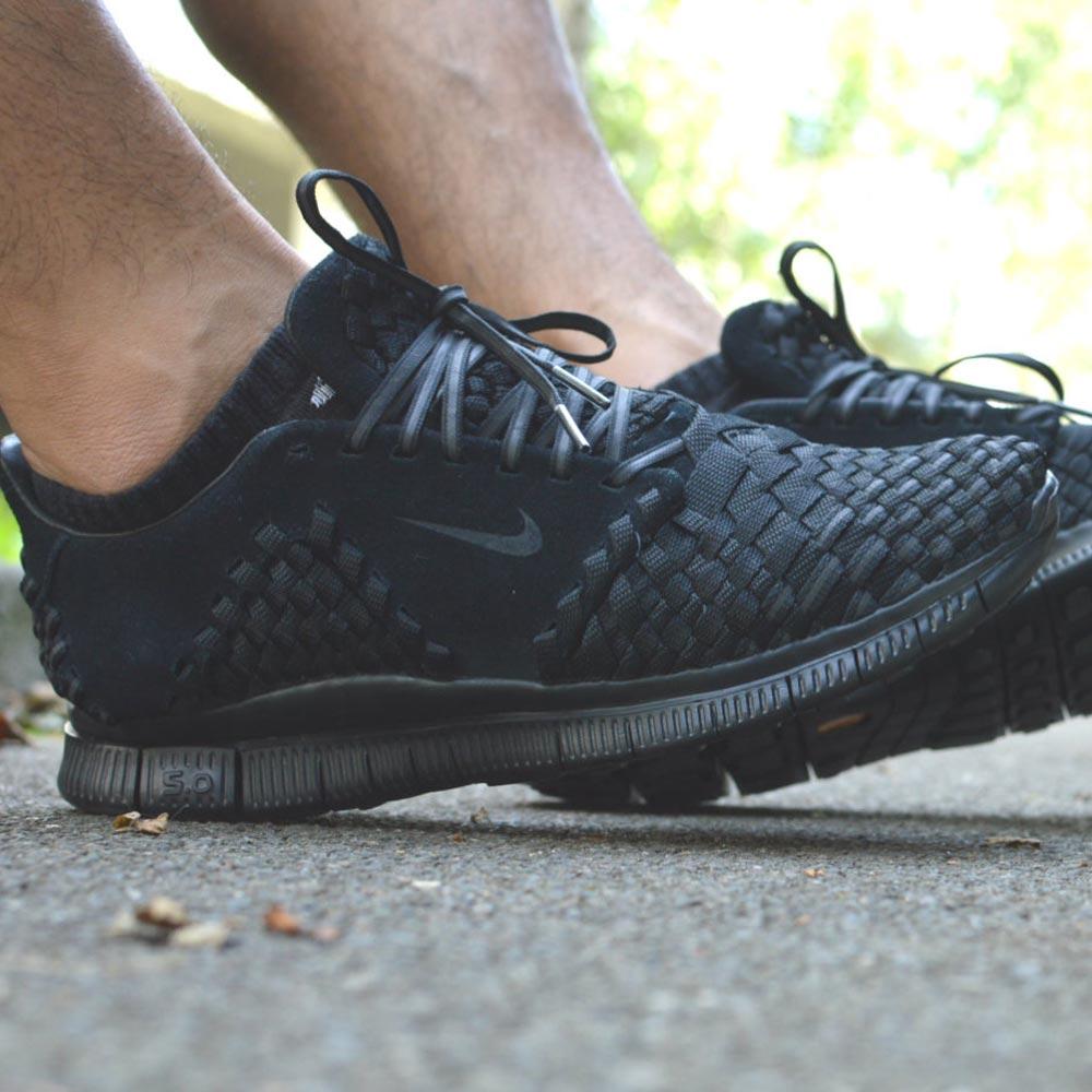 NikeLab Free Inneva Woven II SP Black — UK 3 | EU 35.5 | US 3.5 — Side View