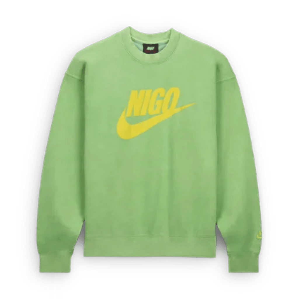 Nike x Nigo Sweatshirt 'Green' — XXS — Front View