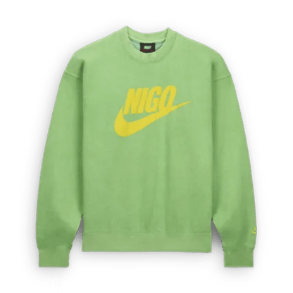 Nike x Nigo Sweatshirt 'Green' — XXS — Front View