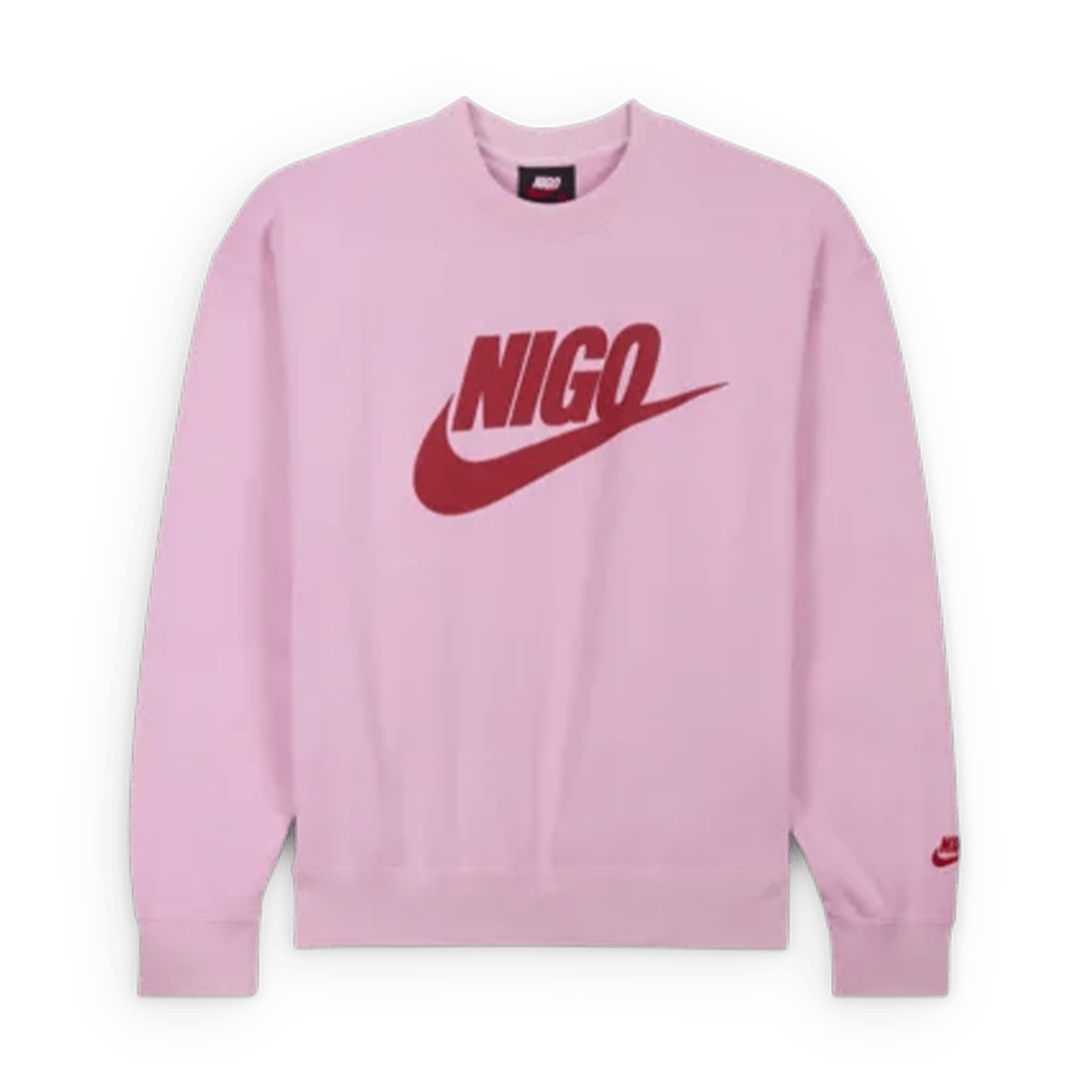 Nike x Nigo Sweatshirt 'Pink' — XXS — Front View