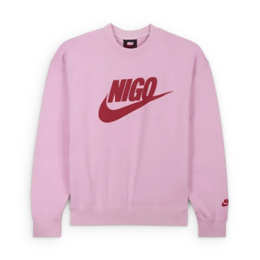 Nike x Nigo Sweatshirt 'Pink' — XXS — Front View