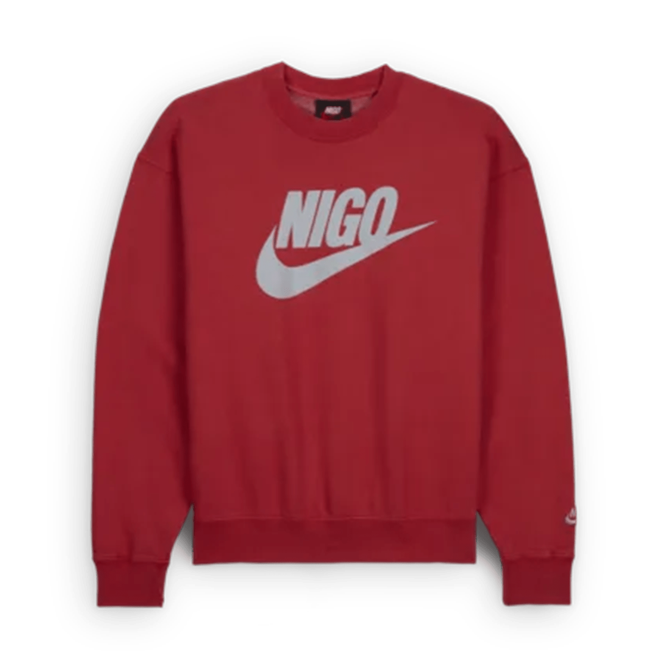 Nike x Nigo Sweatshirt 'Red' — XXS — Front View