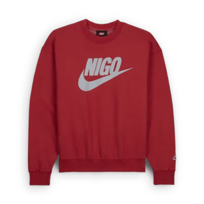 Nike x Nigo Sweatshirt 'Red' — XXS — Front View