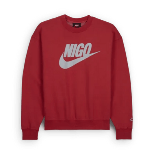 Nike x Nigo Sweatshirt 'Red' — XXS — Front View