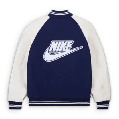 Nike x Nigo Varsity Jacket 'Blue' — XXS — Side View