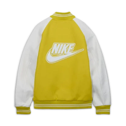 Nike x Nigo Varsity Jacket 'Yellow' — XXS — Side View