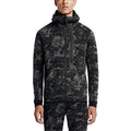 NIKE TECH FLEECE MEN'S HOODIE - Medium Ash Black — XXS — Front View