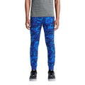 NIKE TECH FLEECE CAMO MEN'S TROUSERS - Deep Royal Blue — XXS — Front View