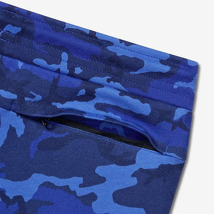 NIKE TECH FLEECE CAMO MEN'S TROUSERS - Deep Royal Blue — XXS — Side View