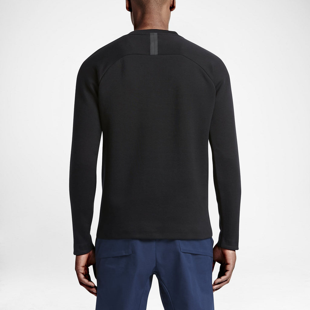 NIKE TECH FLEECE CREW MEN'S SWEATSHIRT — XXS — Top View