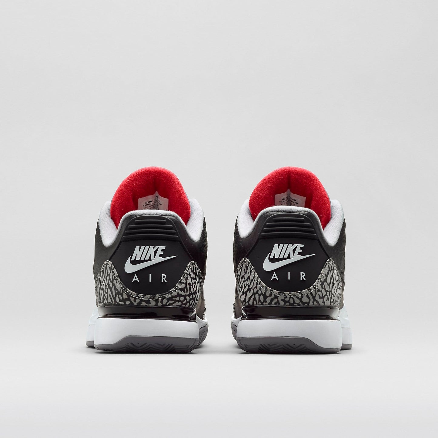 Nike Zoom Vapor Air Jordan 3 "Black-Cement" — UK 3 | EU 35.5 | US 3.5 — Top View