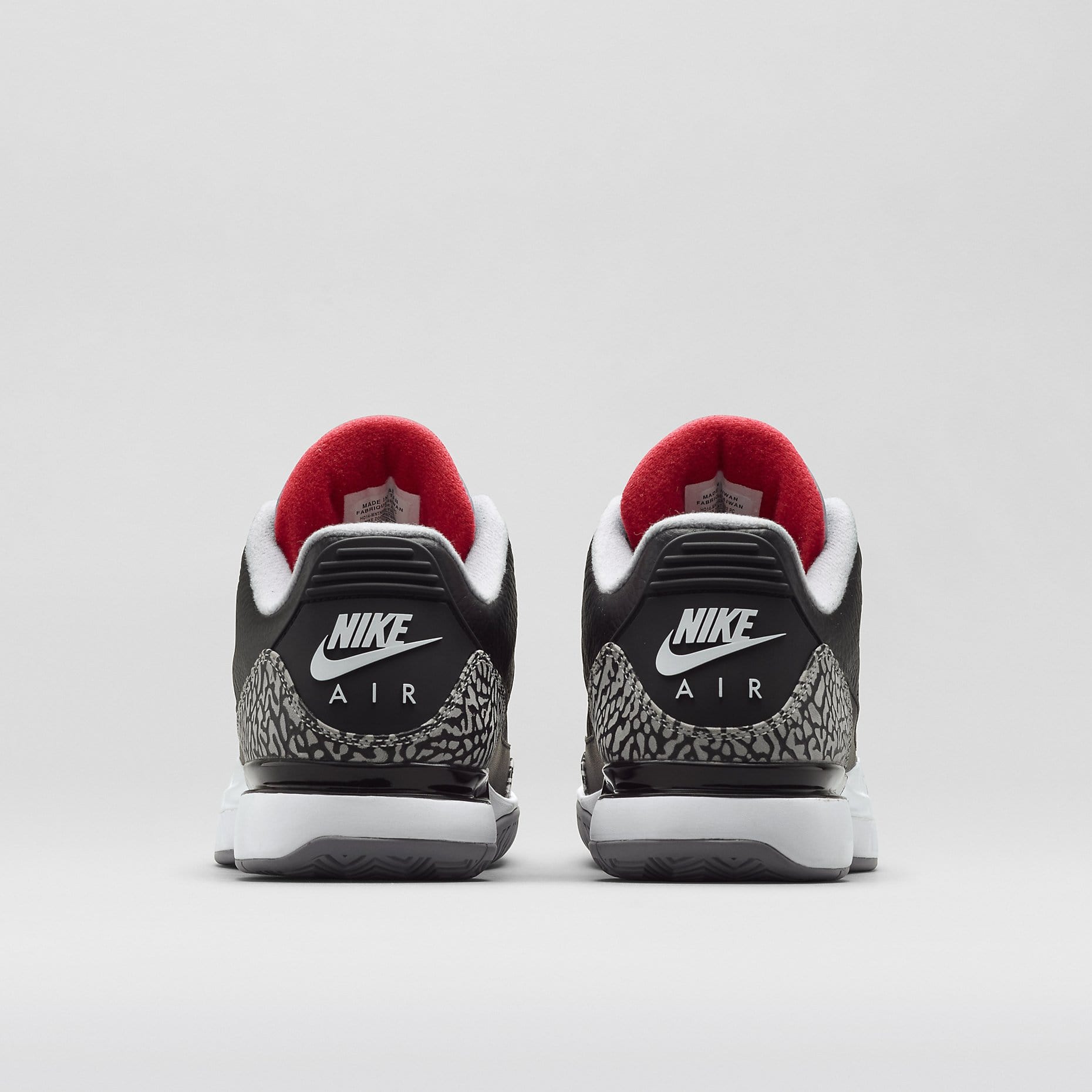 Nike Zoom Vapor Air Jordan 3 "Black-Cement" — UK 3 | EU 35.5 | US 3.5 — Top View