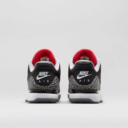 Nike Zoom Vapor Air Jordan 3 "Black-Cement" — UK 3 | EU 35.5 | US 3.5 — Top View
