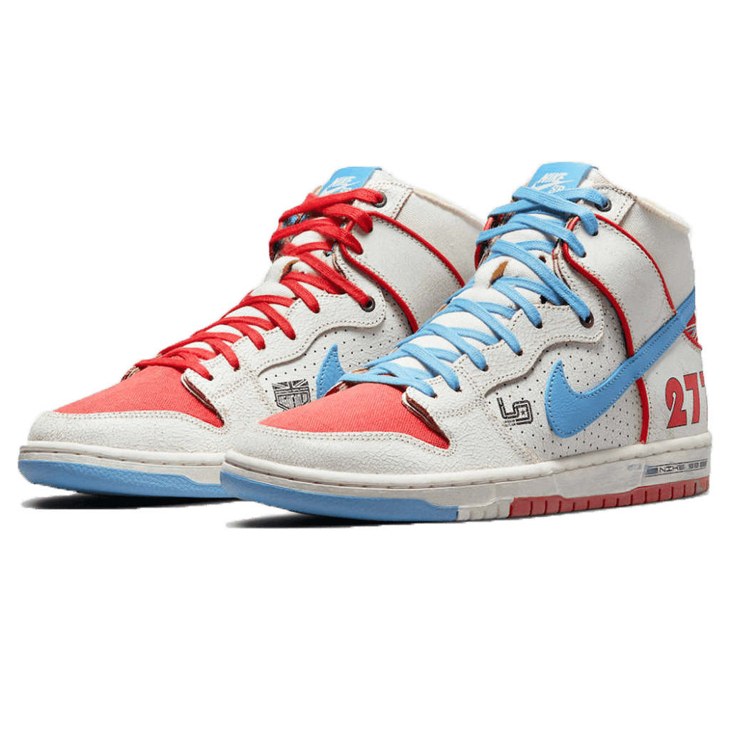 Ishod Wair x Magnus Walker x Nike Dunk High Pro SB 'Urban Outlaw' — UK 3 | EU 35.5 | US 3.5 — Side View