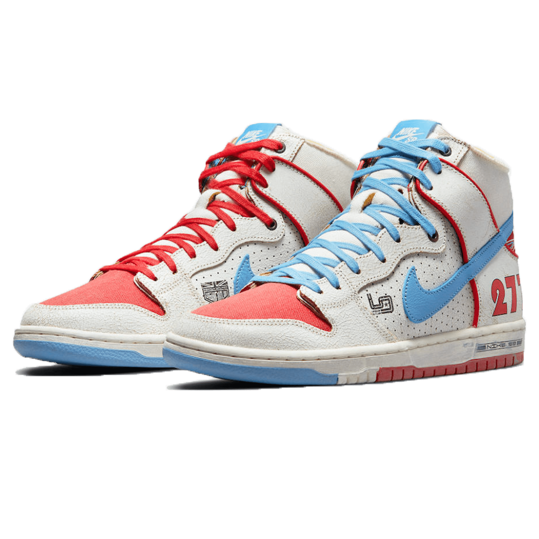 Ishod Wair x Magnus Walker x Nike Dunk High Pro SB 'Urban Outlaw' — UK 3 | EU 35.5 | US 3.5 — Side View