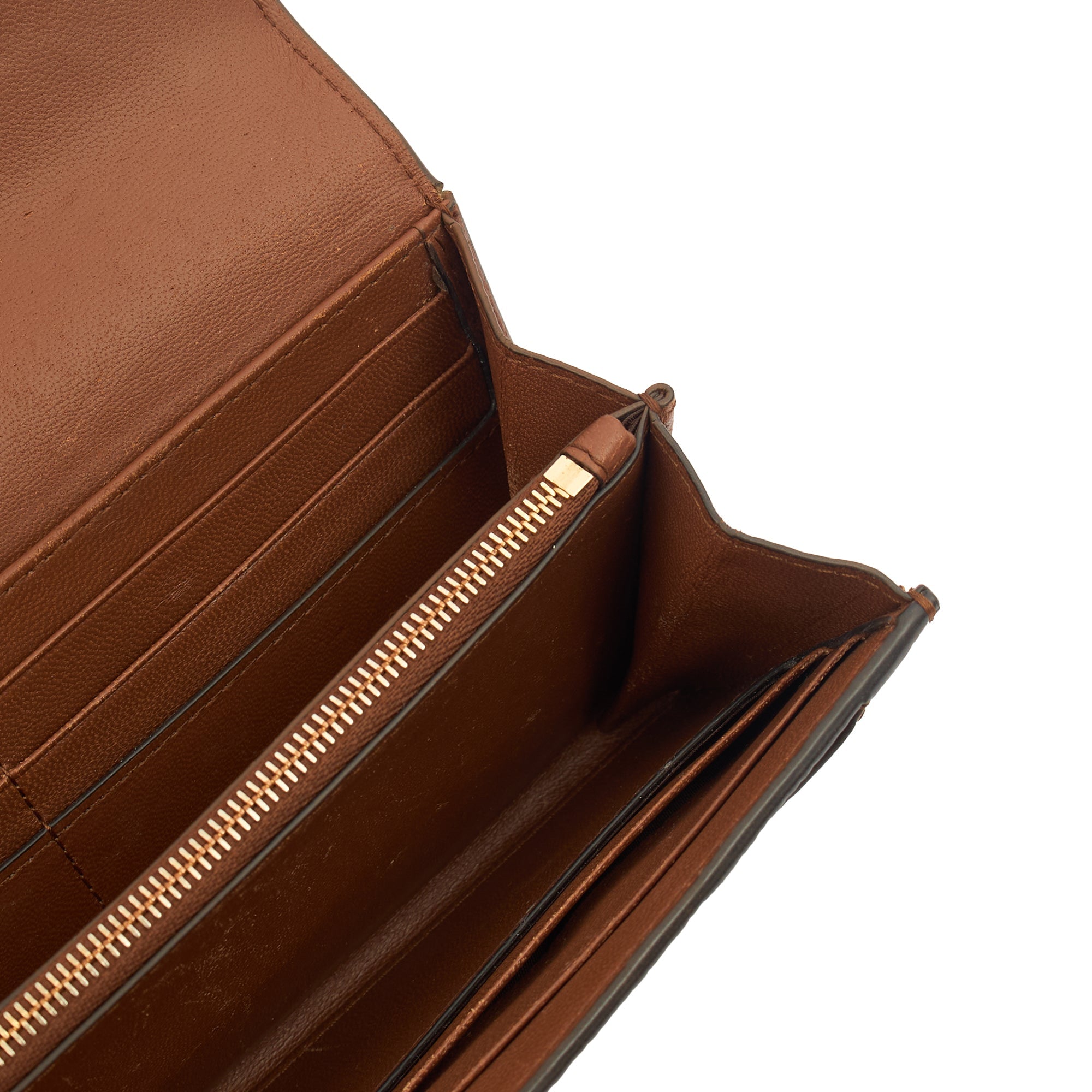 Mulberry Wallet Darley Wallet in Oak, Calfskin Leather — Alternate View 17