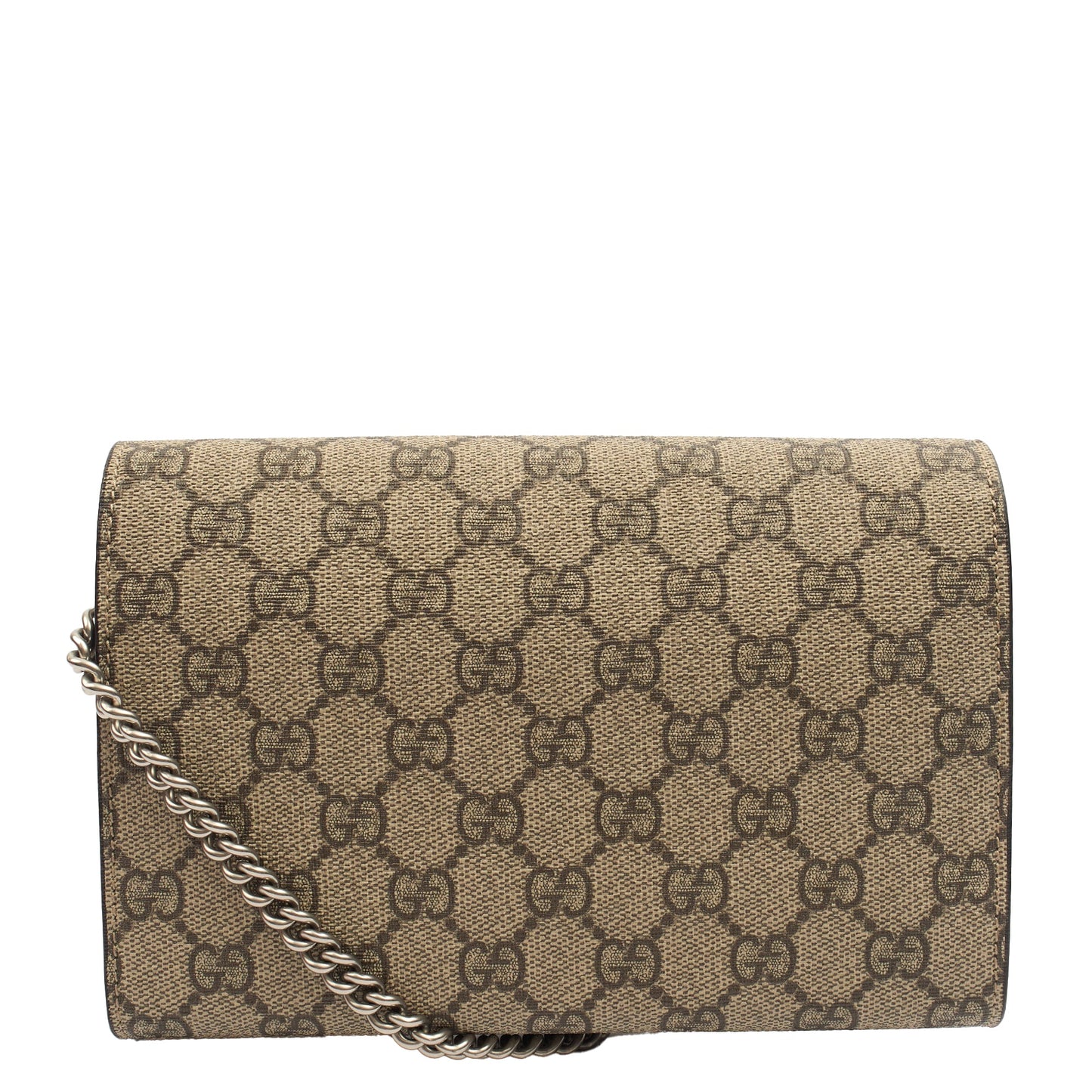 Gucci Cross Body Dionysus Chain Wallet in GG Supreme, Leather — Alternate View 15