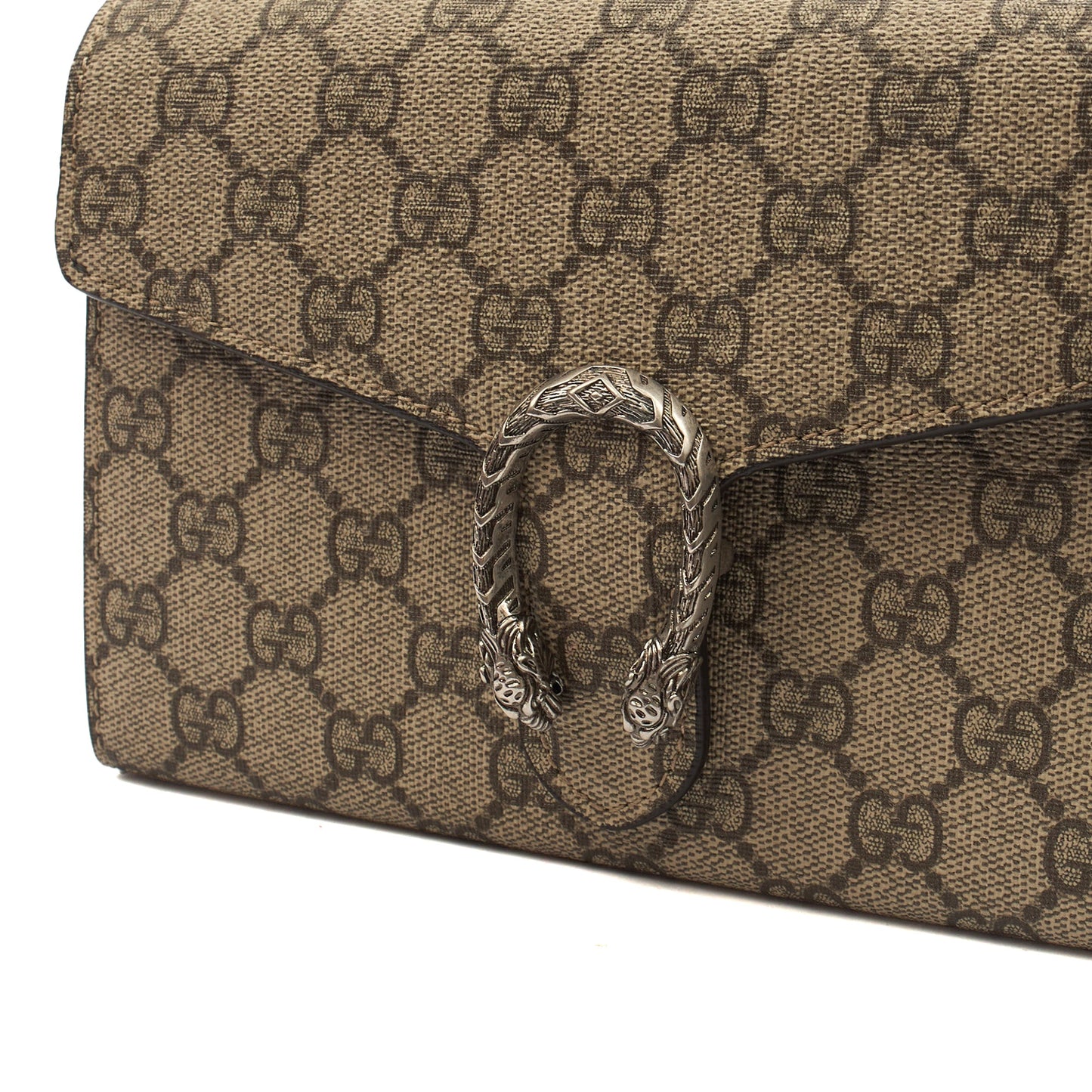 Gucci Cross Body Dionysus Chain Wallet in GG Supreme, Leather — Alternate View 18