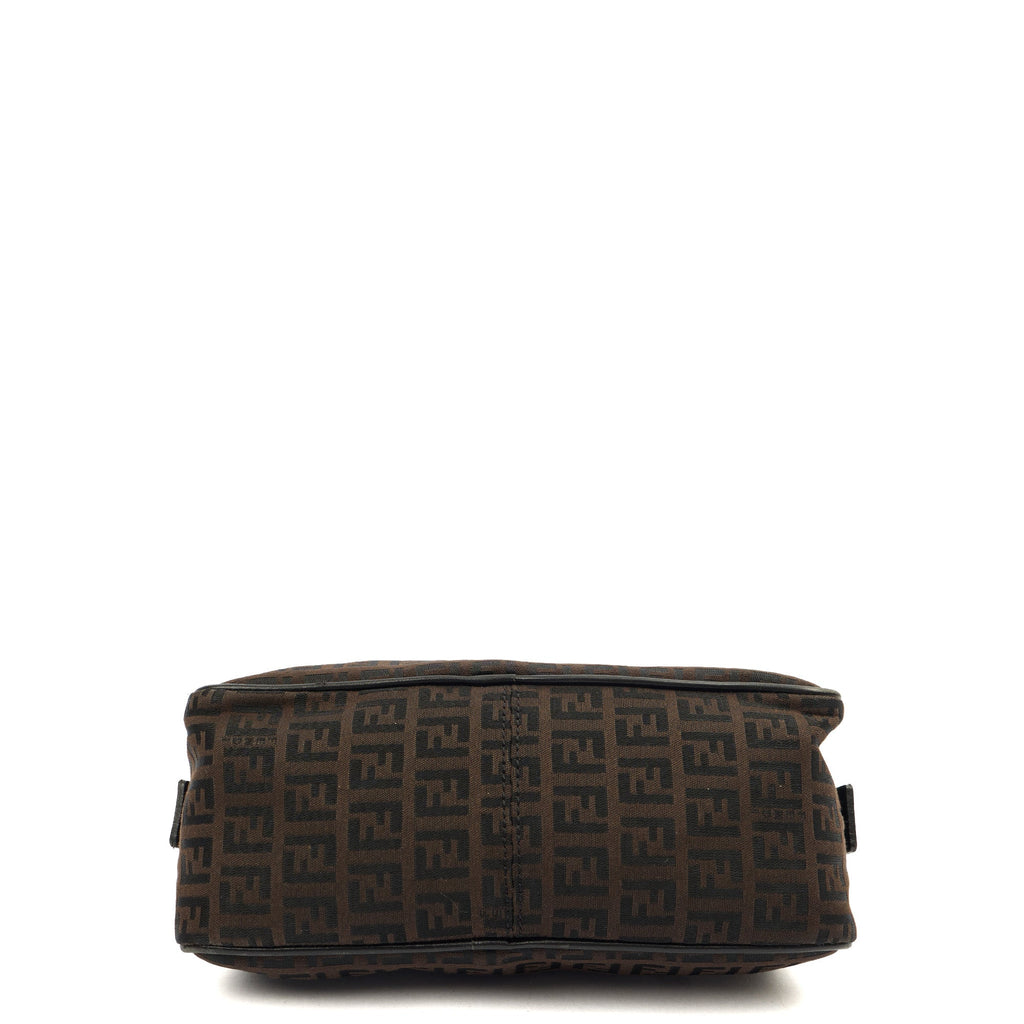 Fendi Vintage Shoulder Bag in Zucca FF, Canvas — Alternate View 12