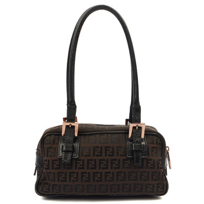 Fendi Vintage Shoulder Bag in Zucca FF, Canvas — Alternate View 18