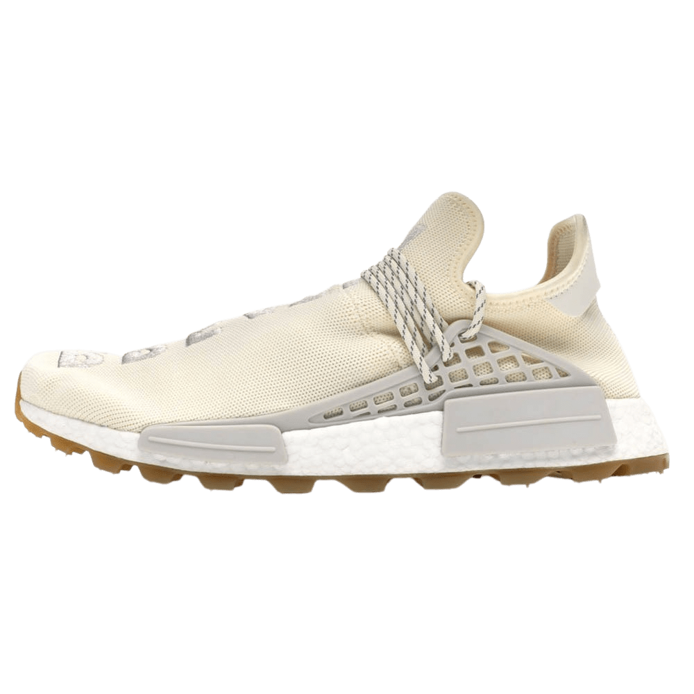 Pharrell x adidas NMD Human Race Gum Pack Cream — UK 3.5 | EU 36 | US 4 — Front View