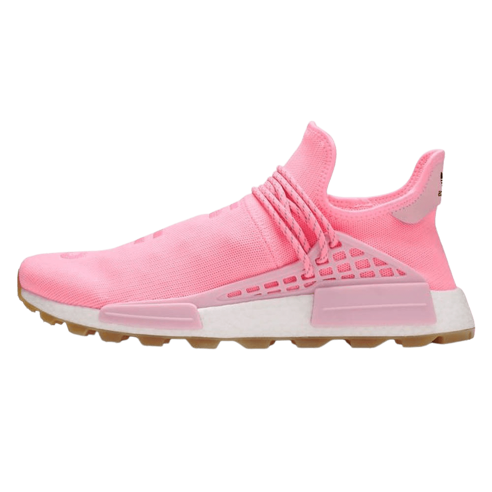 Pharrell x adidas NMD Human Race Gum Pack Pink — UK 3.5 | EU 36 | US 4 — Front View