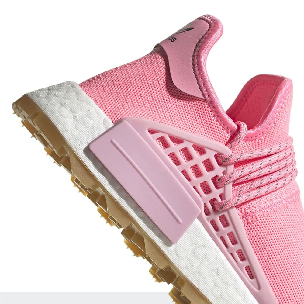 Pharrell x adidas NMD Human Race Gum Pack Pink — UK 3.5 | EU 36 | US 4 — Side View