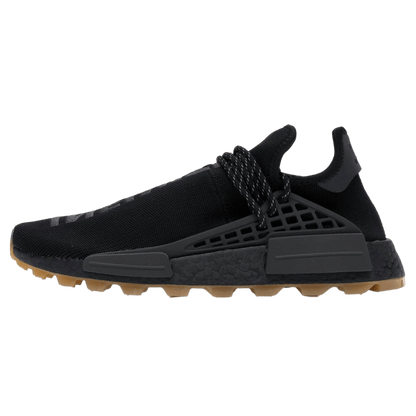 Pharrell x adidas NMD Human Race Gum Pack Black — UK 3.5 | EU 36 | US 4 — Front View