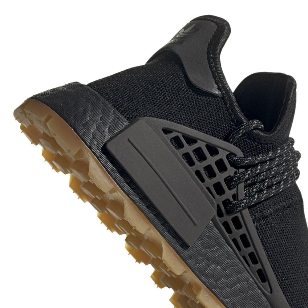 Pharrell x adidas NMD Human Race Gum Pack Black — UK 3.5 | EU 36 | US 4 — Back View