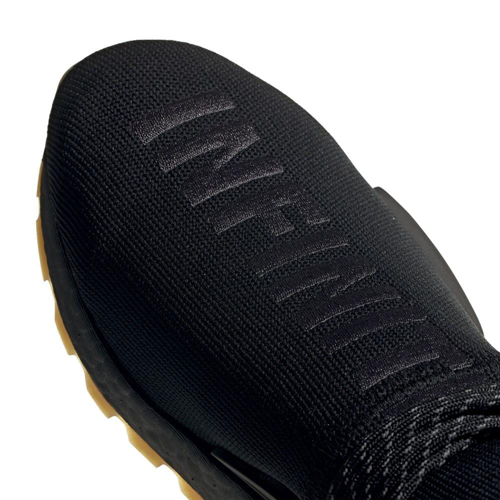 Pharrell x adidas NMD Human Race Gum Pack Black — UK 3.5 | EU 36 | US 4 — Side View