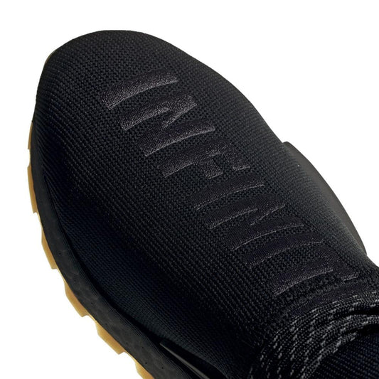 Pharrell x adidas NMD Human Race Gum Pack Black — UK 3.5 | EU 36 | US 4 — Side View