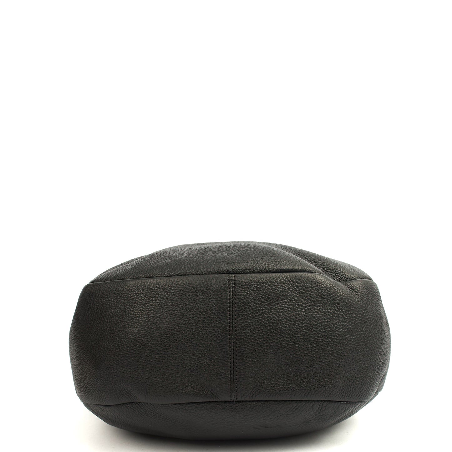 Mulberry Cross Body Effie Hobo in Black, Calfskin Leather — Top View