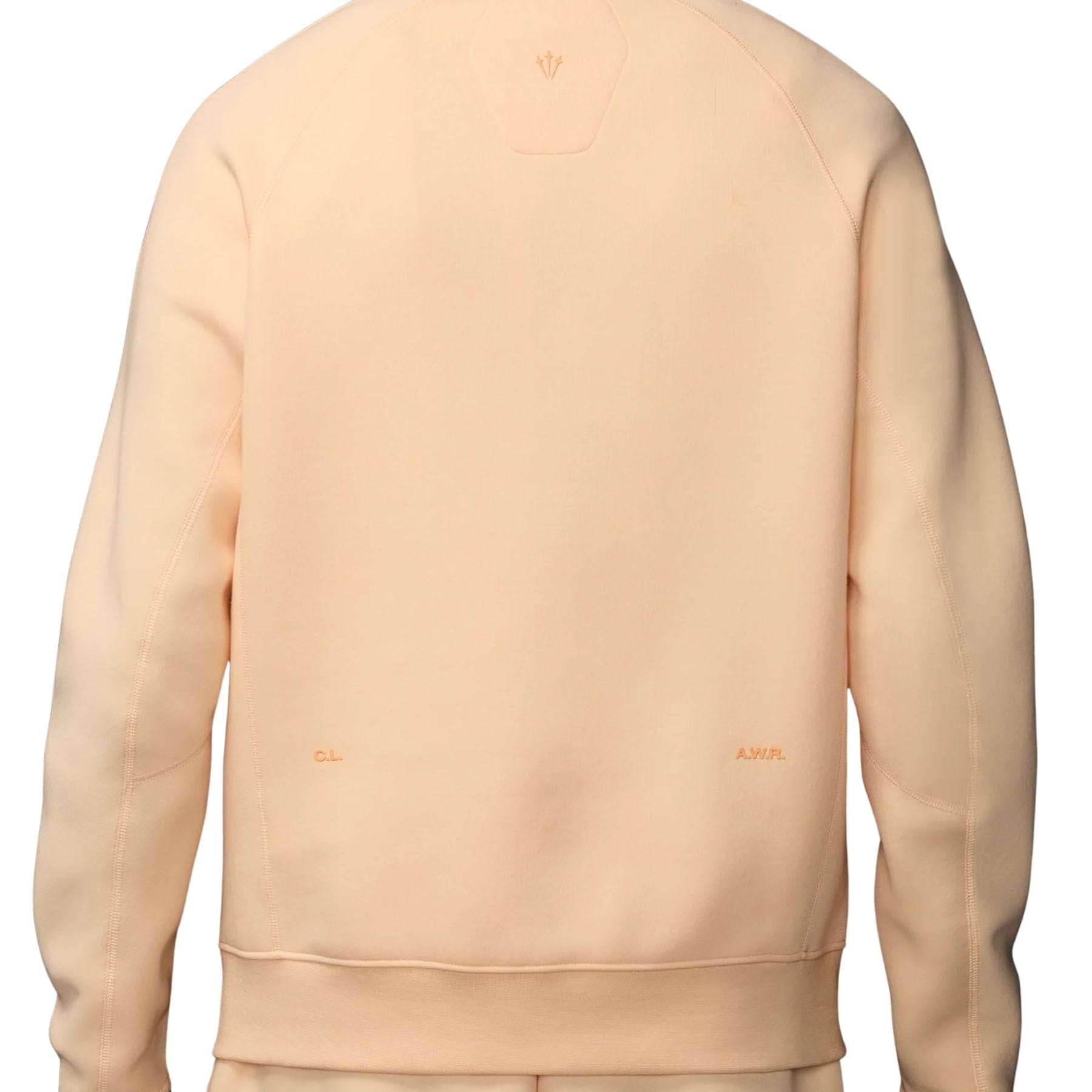 Nike x Nocta Tech Fleece Crew 'Ice Peach' — XXS — Side View