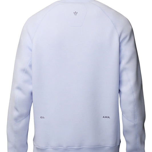 Nike x Nocta Tech Fleece Crew 'Palest Purple' — XXS — Side View