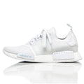 Adidas NMD_R1 Primeknit Vintage White — UK 3.5 | EU 36 | US 4 — Front View