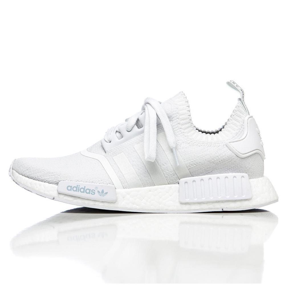 Adidas NMD_R1 Primeknit Vintage White — UK 3.5 | EU 36 | US 4 — Front View