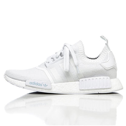 Adidas NMD_R1 Primeknit Vintage White — UK 3.5 | EU 36 | US 4 — Front View