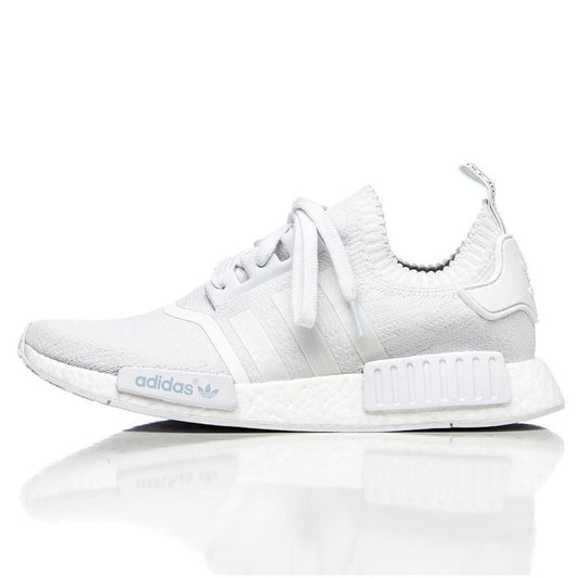 Adidas NMD_R1 Primeknit Vintage White — UK 3.5 | EU 36 | US 4 — Front View