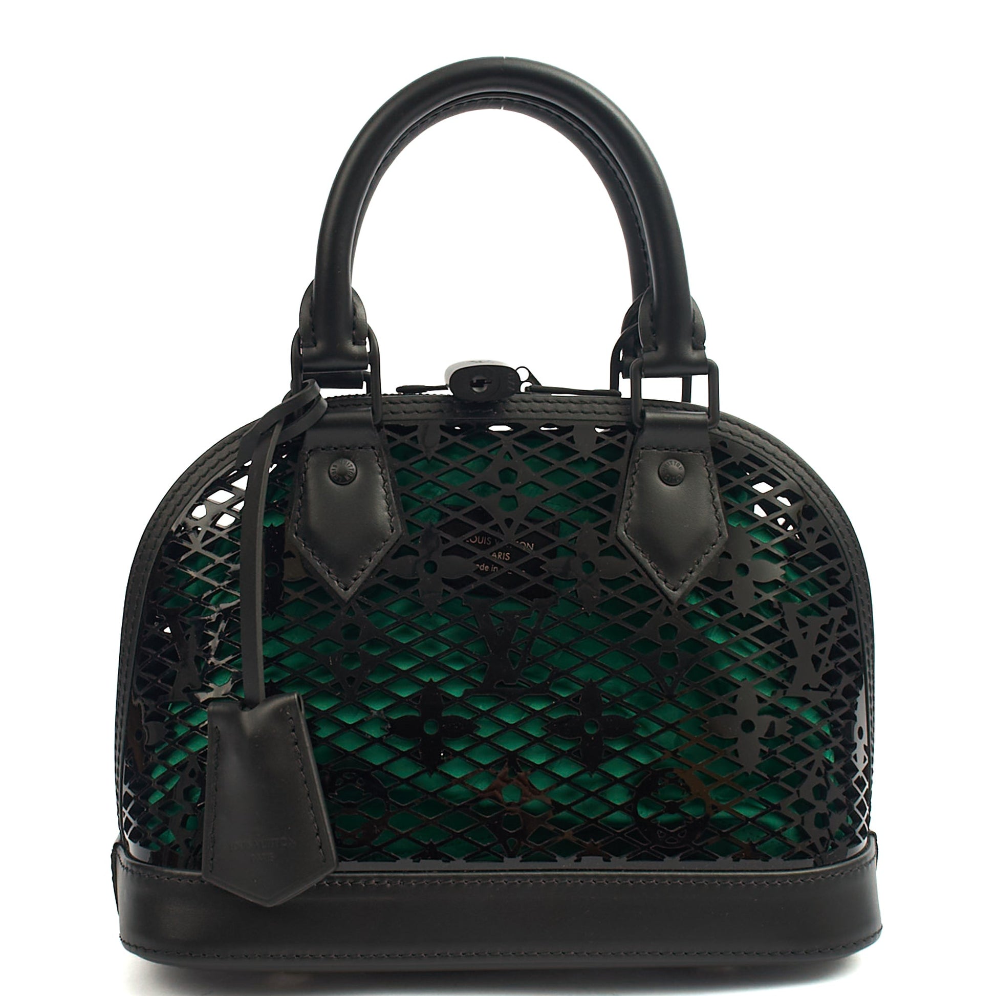 Louis Vuitton Cross Body Alma BB in Black, Leather — Alternate View 10