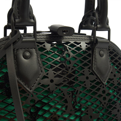 Louis Vuitton Cross Body Alma BB in Black, Leather — Detail View