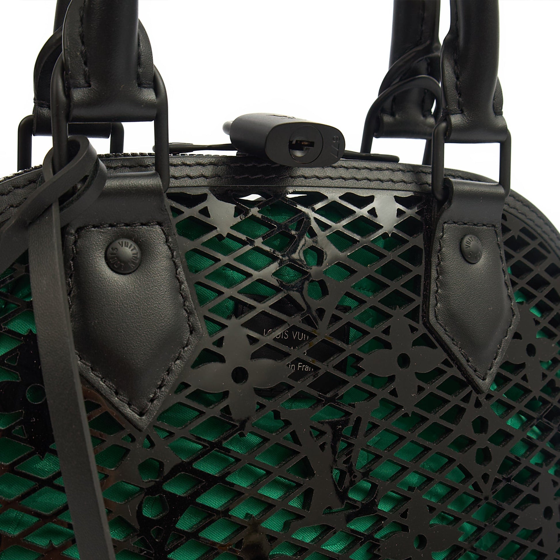 Louis Vuitton Cross Body Alma BB in Black, Leather — Alternate View 14