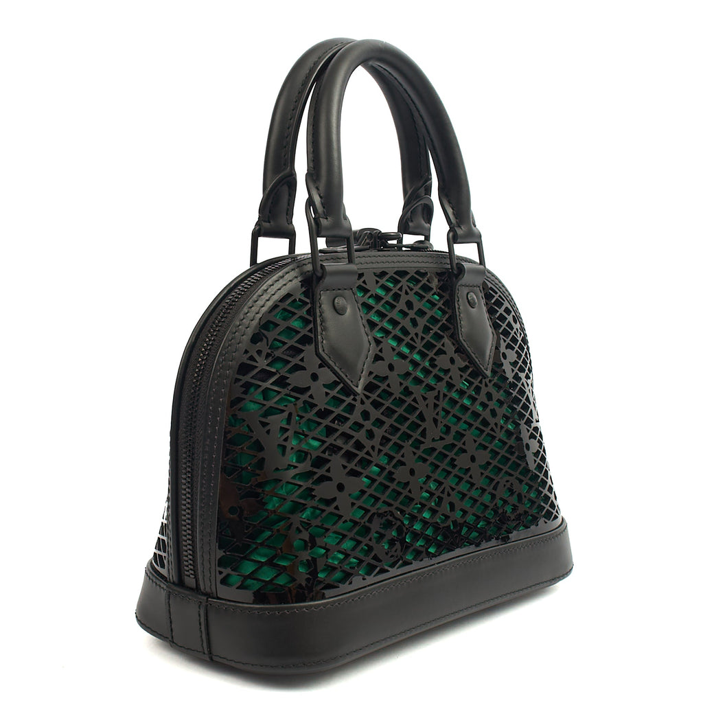 Louis Vuitton Cross Body Alma BB in Black, Leather — Alternate View 11